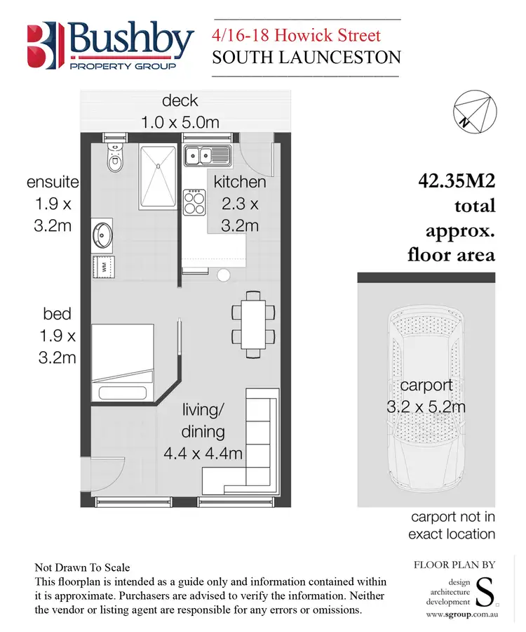 Floorplan of Homely unit listing, 4/16-18 Howick Street, South Launceston TAS 7249