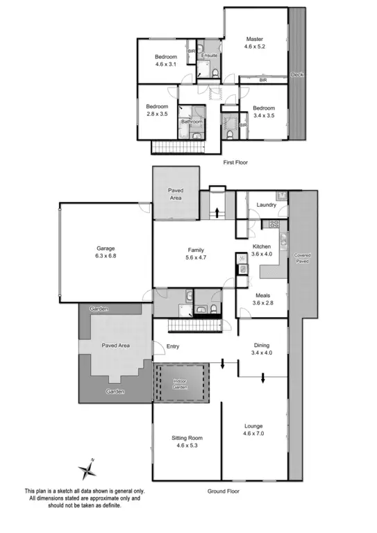 Floorplan of Homely house listing, 18-20 Merrill Crescent, Warranwood VIC 3134