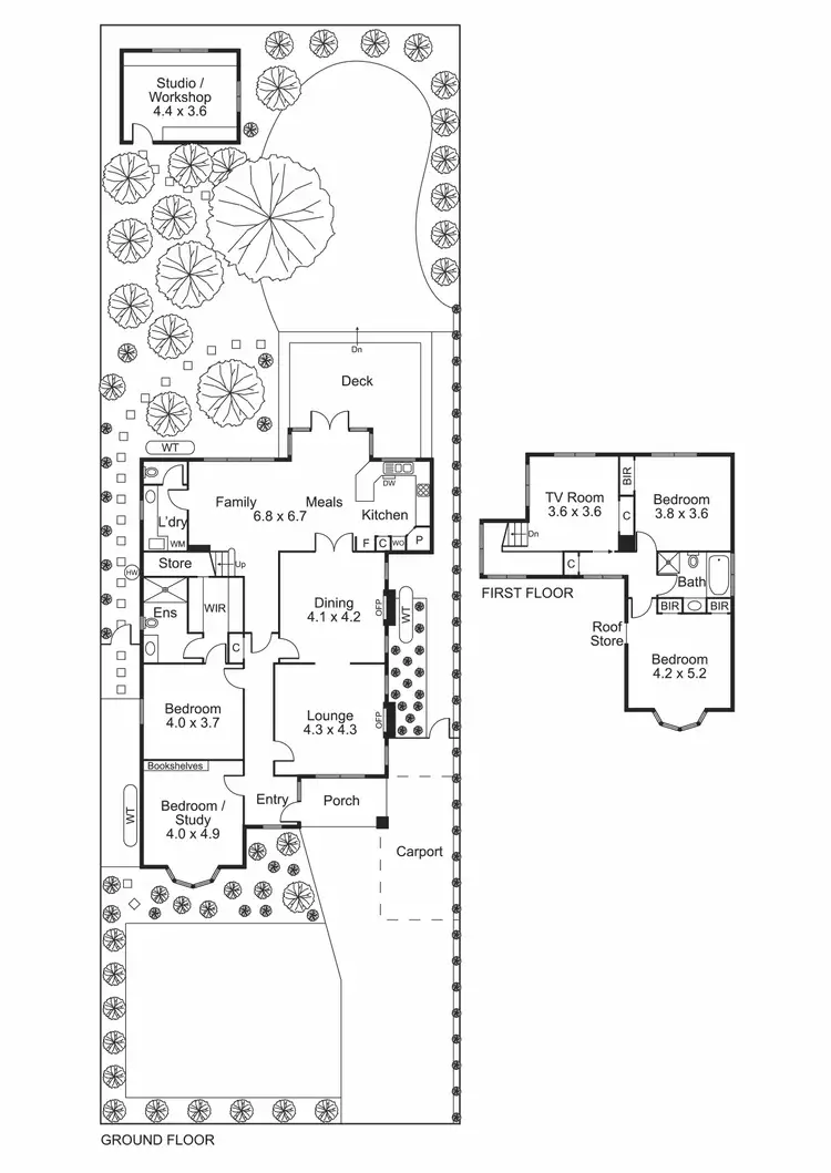 Floorplan of Homely house listing, 4 Queen Street, Ormond VIC 3204