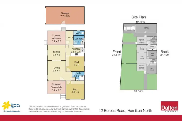 Floorplan of Homely house listing, 12 Boreas Road, Hamilton North NSW 2292
