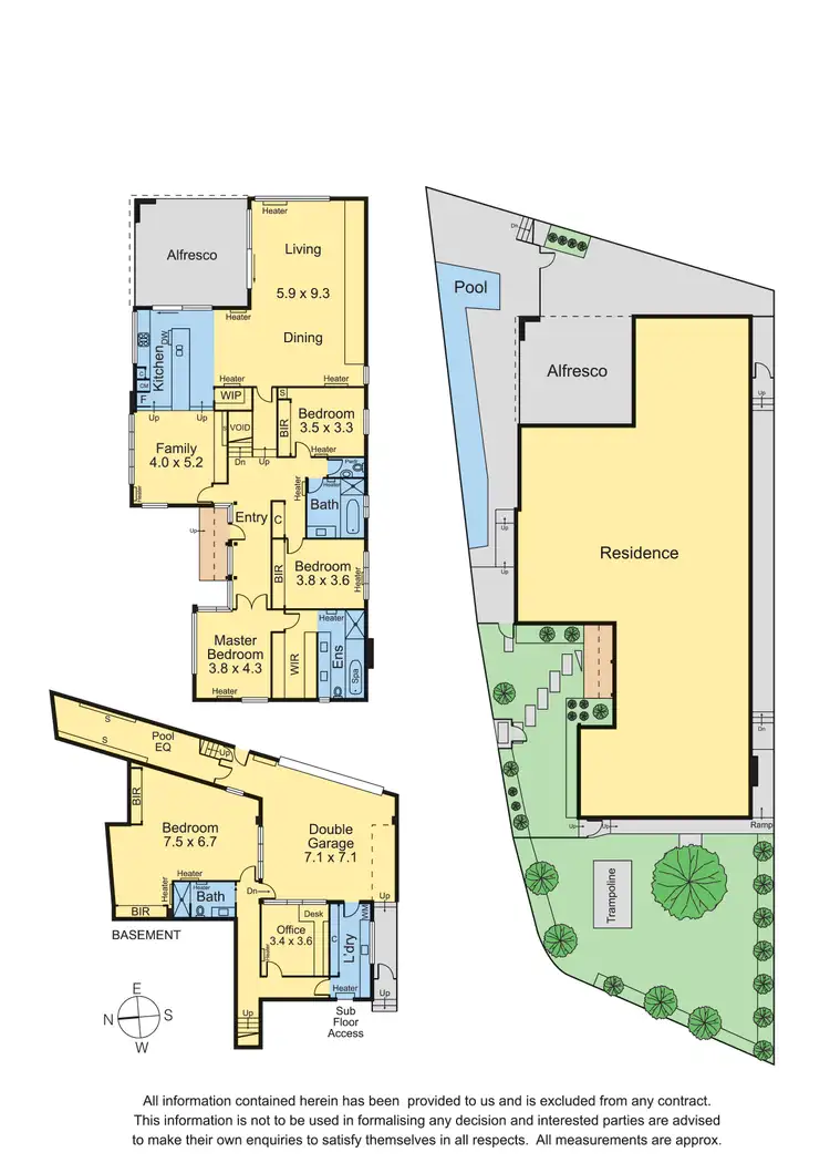 Floorplan of Homely house listing, 22 Mooltan Street, Travancore VIC 3032