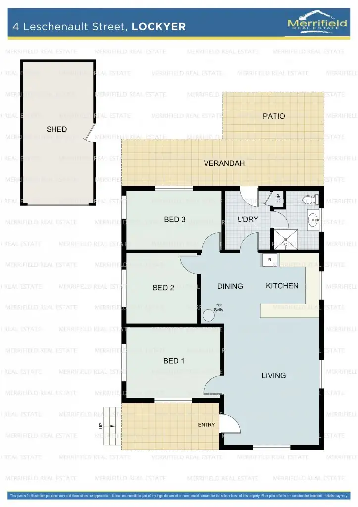 Floorplan of Homely house listing, 4 Leschenault Street, Lockyer WA 6330
