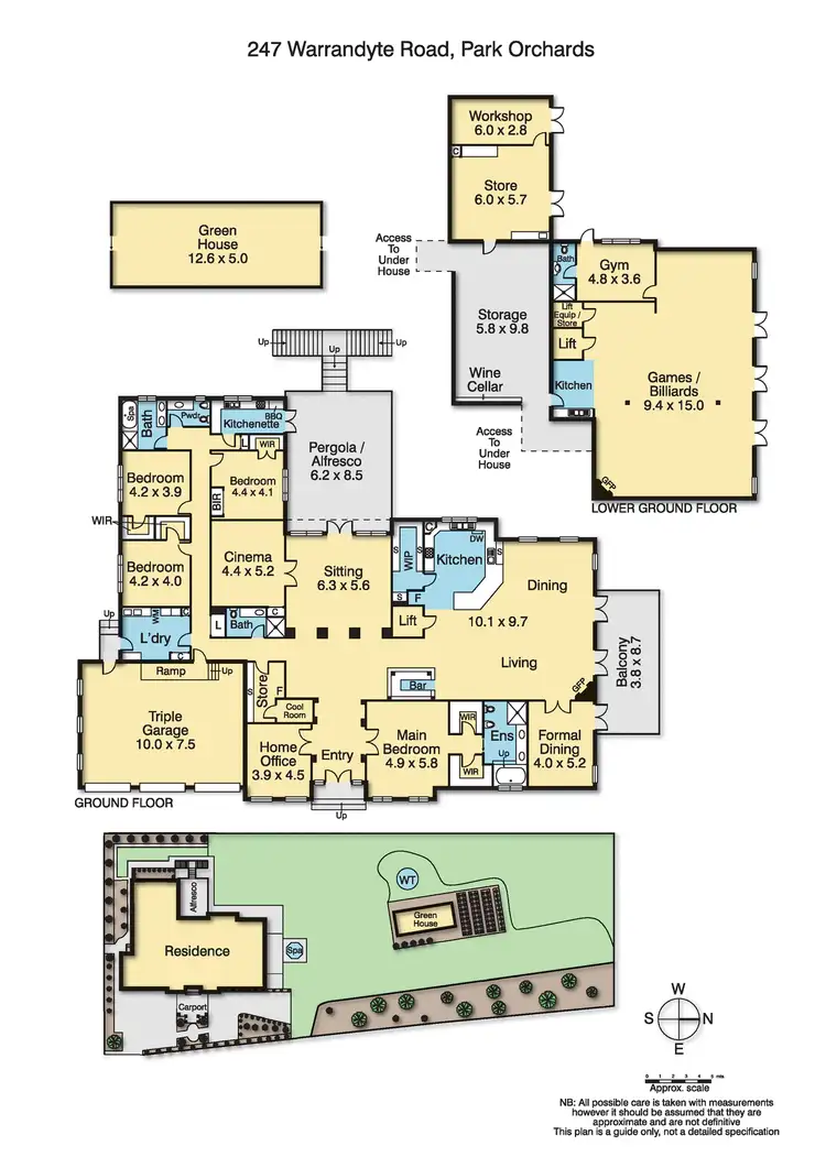 Floorplan of Homely house listing, 247 Warrandyte Road, Park Orchards VIC 3114