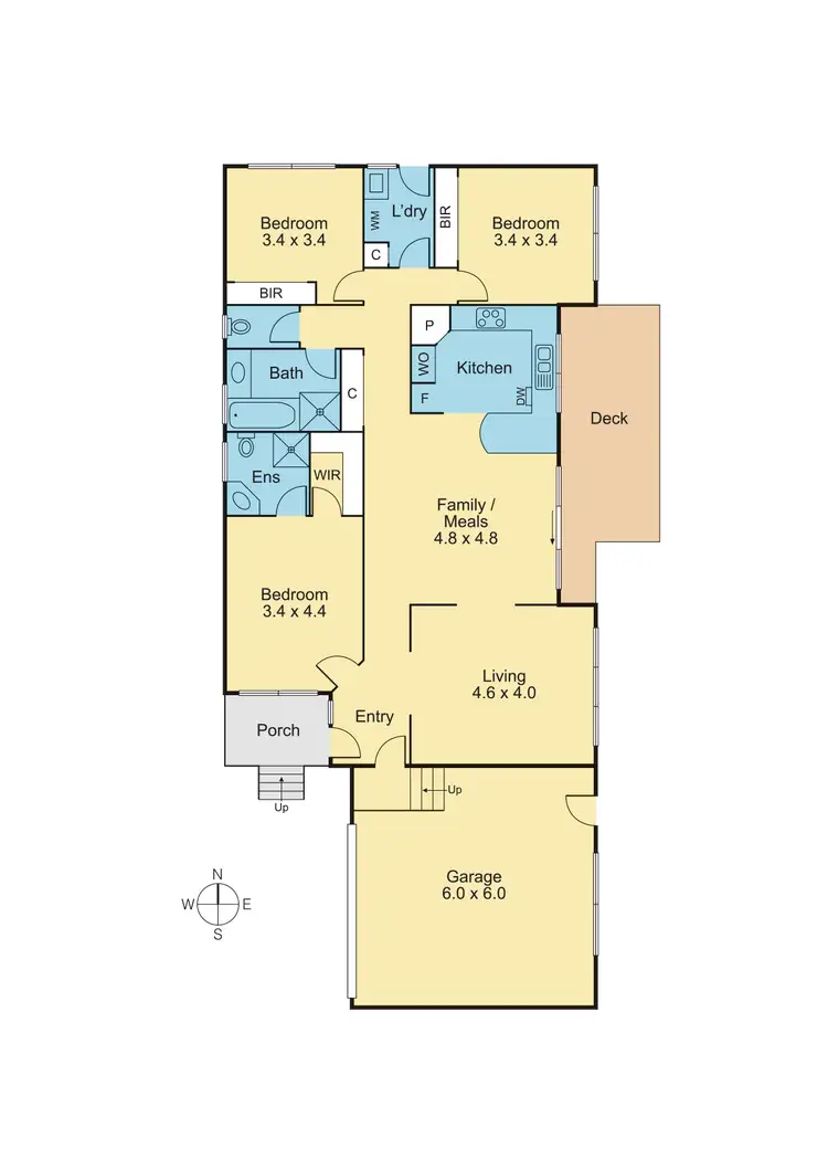 Floorplan of Homely unit listing, 3/281 Springvale Road, Nunawading VIC 3131