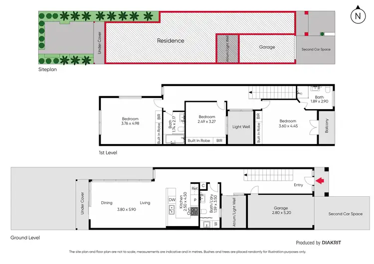 Floorplan of Homely townhouse listing, 4/113 Osborne Street, South Yarra VIC 3141