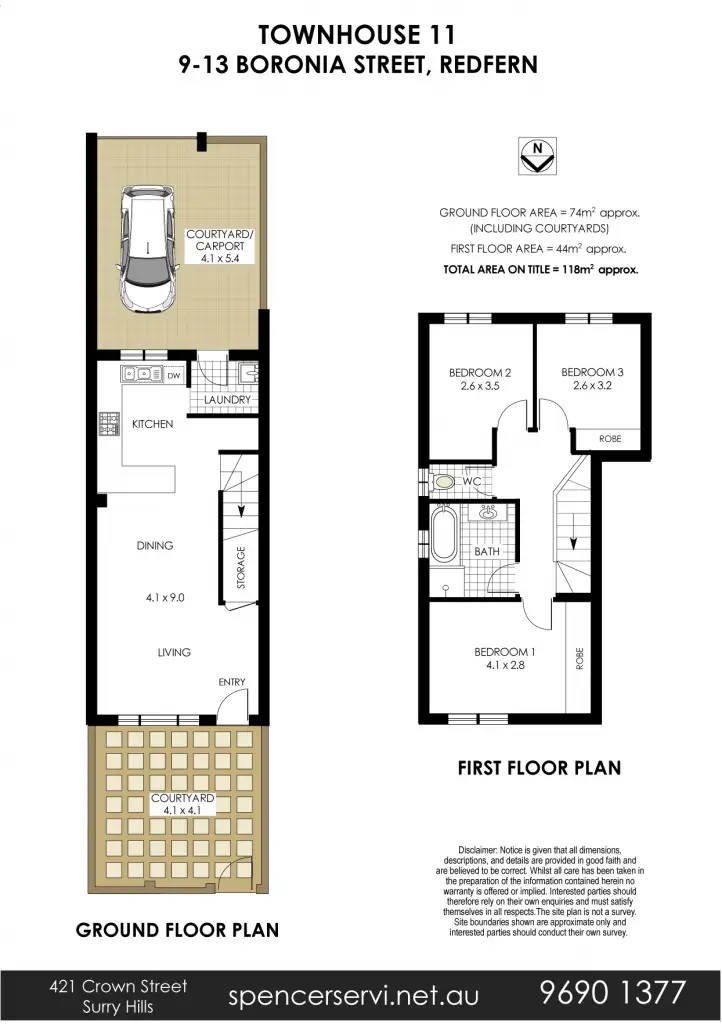Floorplan of Homely apartment listing, 11/9-13 Boronia Street, Redfern NSW 2016