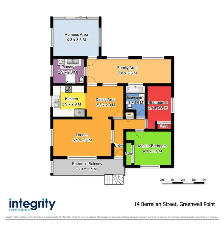 Floorplan of Homely house listing, 14 Berrellan Street, Greenwell Point NSW 2540