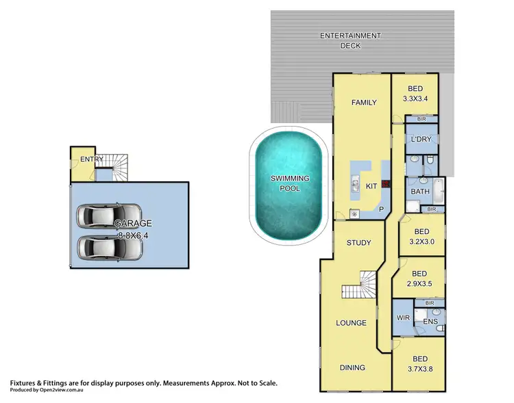Floorplan of Homely house listing, 31 Kirkford Drive, Mooroolbark VIC 3138