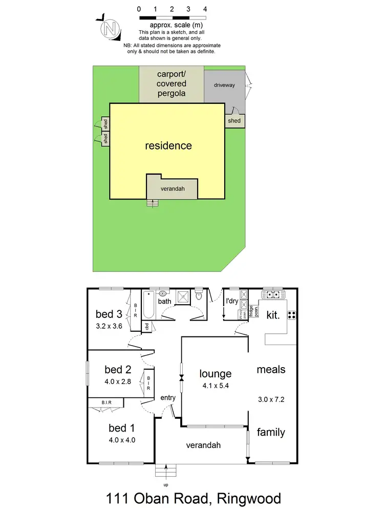 Floorplan of Homely house listing, 111 Oban Road, Ringwood North VIC 3134