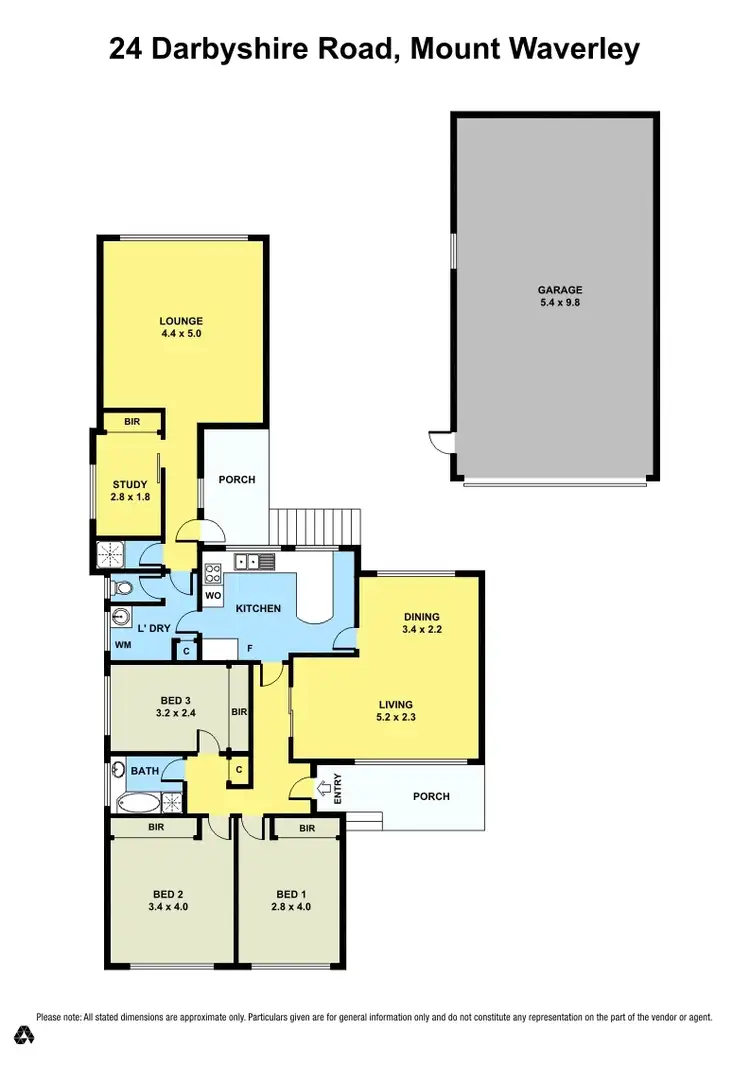 Floorplan of Homely house listing, 24 Darbyshire Road, Mount Waverley VIC 3149