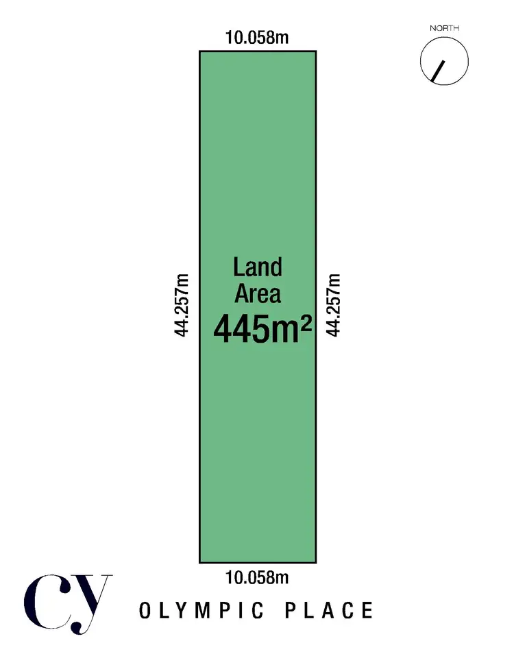 Floorplan of Homely land listing, 6 Olympic Place, Ardross WA 6153