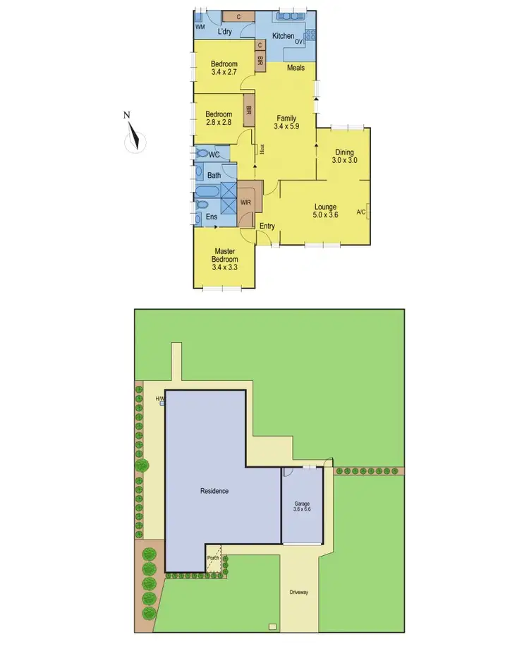 Floorplan of Homely house listing, 7 Regent Street, Whittington VIC 3219