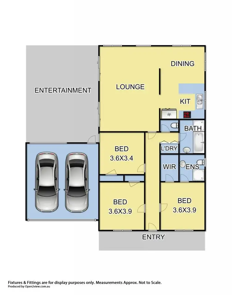 Floorplan of Homely house listing, 8 Sacha Court, Yarra Glen VIC 3775