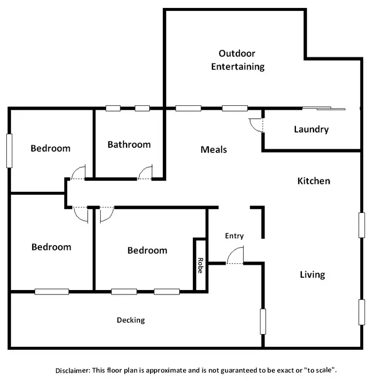 Floorplan of Homely house listing, 101 Wattle Avenue, Wendouree VIC 3355