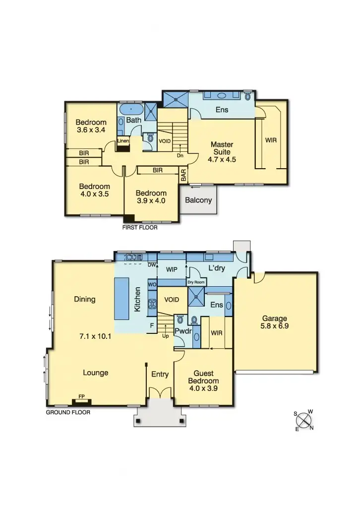 Floorplan of Homely house listing, 2a Neptune Street, Mornington VIC 3931