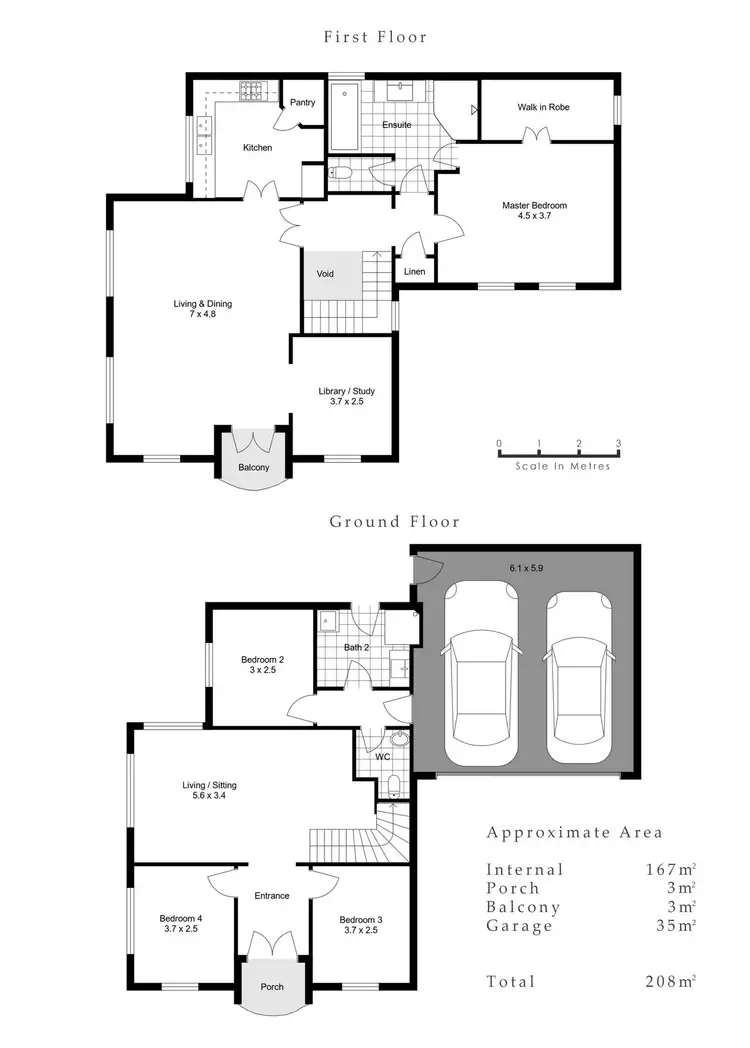 Floorplan of Homely house listing, 22A Hovia Terrace, South Perth WA 6151