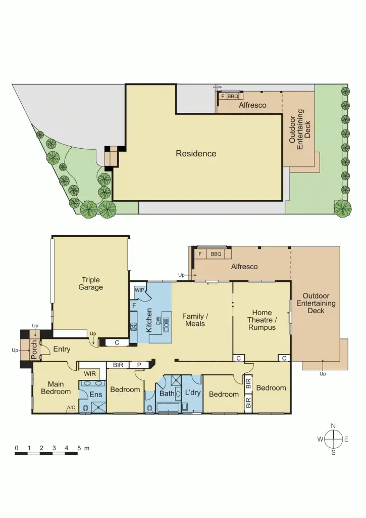 Floorplan of Homely house listing, 12 Moorland Way, Mernda VIC 3754