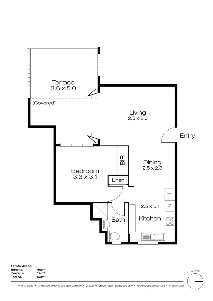 Floorplan of Homely apartment listing, 6/15 Eric Street, Cottesloe WA 6011