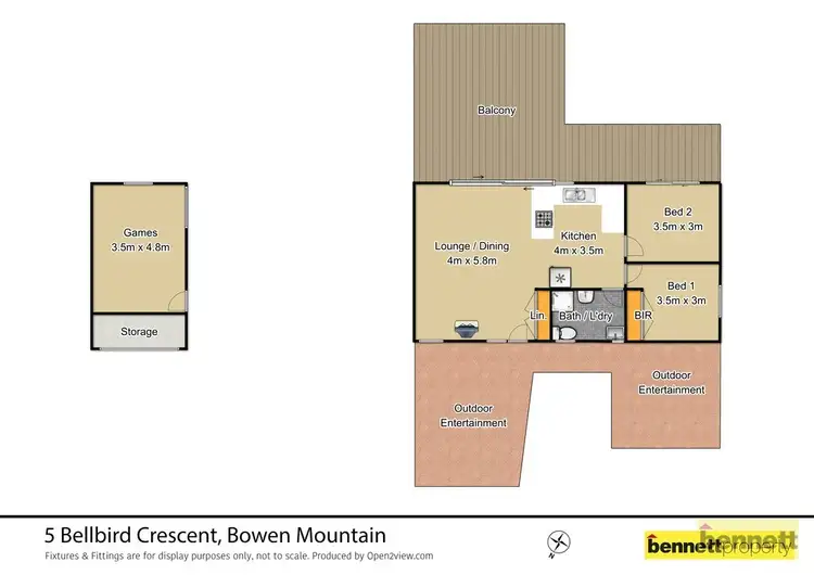 Floorplan of Homely house listing, 5 Bellbird Crescent, Bowen Mountain NSW 2753