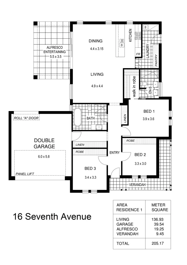 Floorplan of Homely house listing, 16 Seventh Avenue, St Morris SA 5068