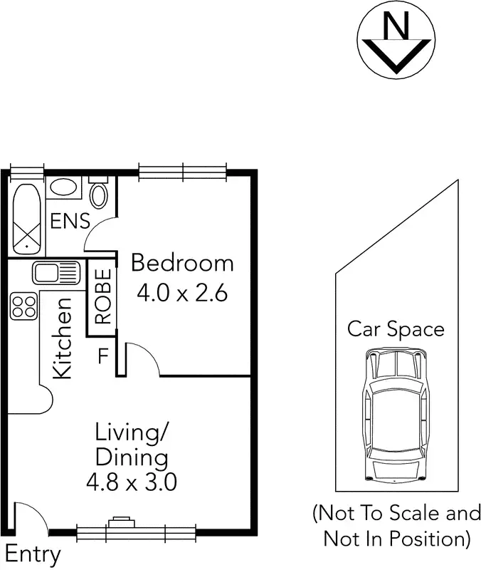 Floorplan of Homely apartment listing, 6/11 Belmont Avenue, Glen Iris VIC 3146