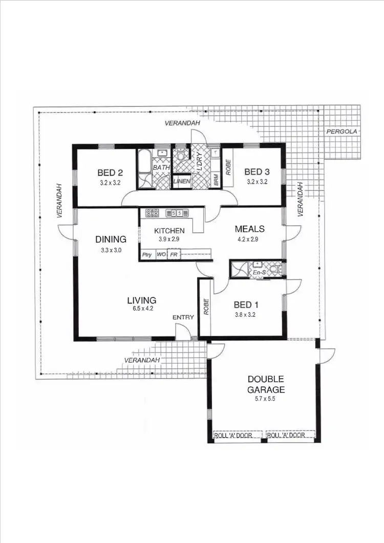 Floorplan of Homely house listing, 2 Birksgate Drive, Urrbrae SA 5064