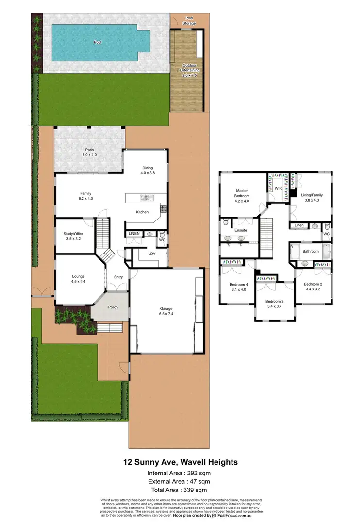 Floorplan of Homely house listing, 12 Sunny Avenue, Wavell Heights QLD 4012