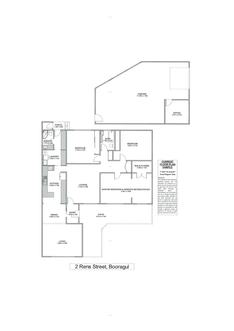 Floorplan of Homely house listing, 2 Rens Street, Booragul NSW 2284