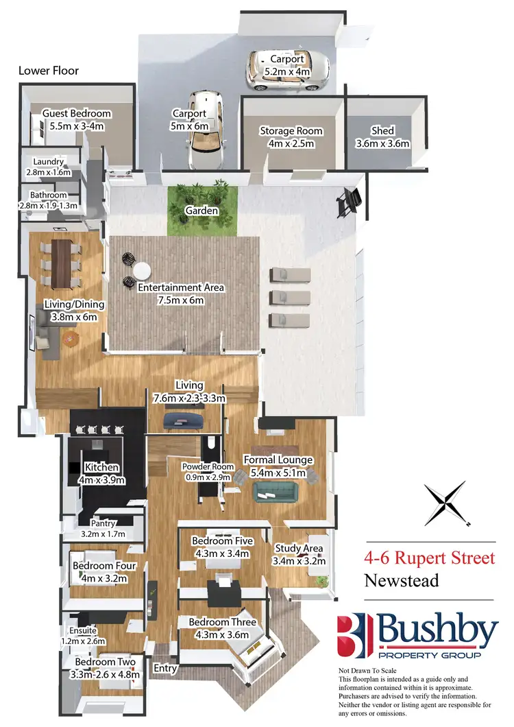 Floorplan of Homely house listing, 4-6 Rupert Street, Newstead TAS 7250