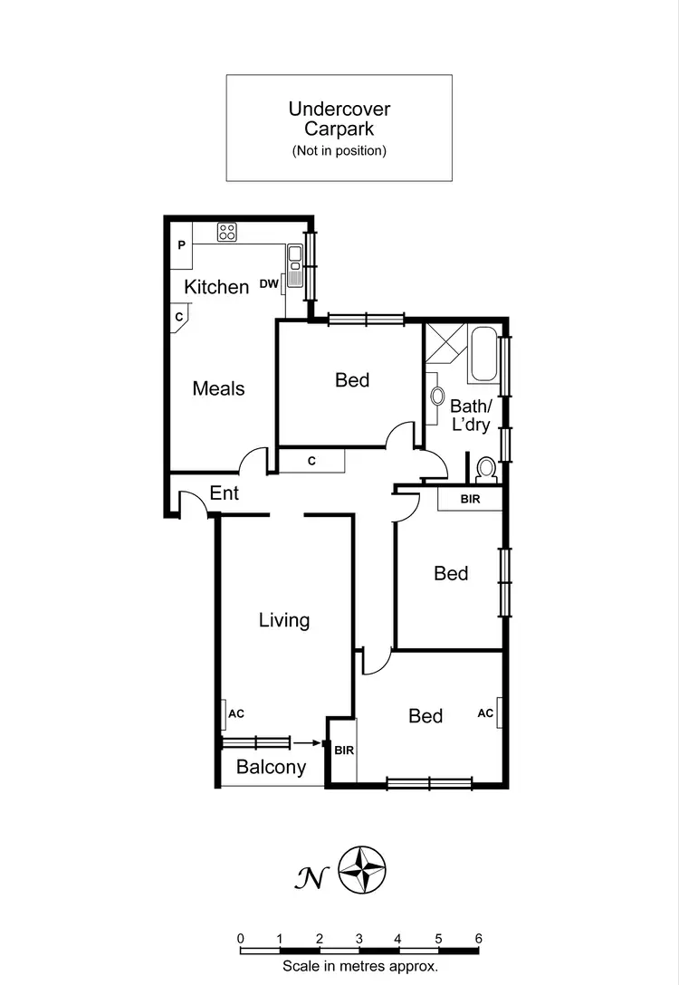 Floorplan of Homely apartment listing, 4/26 Lillimur Road, Ormond VIC 3204