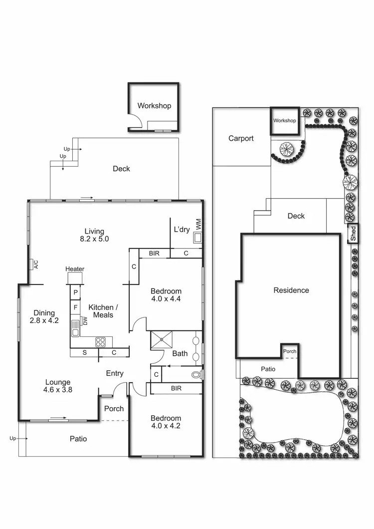 Floorplan of Homely house listing, 56 Paloma Street, Bentleigh East VIC 3165