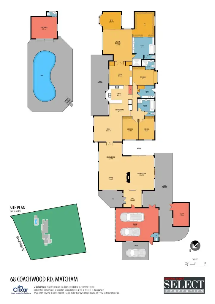 Floorplan of Homely rural property listing, 68 Coachwood Road, Matcham NSW 2250