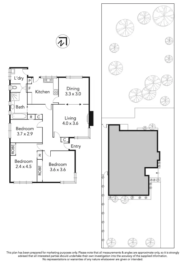 Floorplan of Homely house listing, 26 Nicholas Street, Ashburton VIC 3147