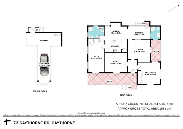 Floorplan of Homely house listing, 73 Gaythorne Road, Gaythorne QLD 4051