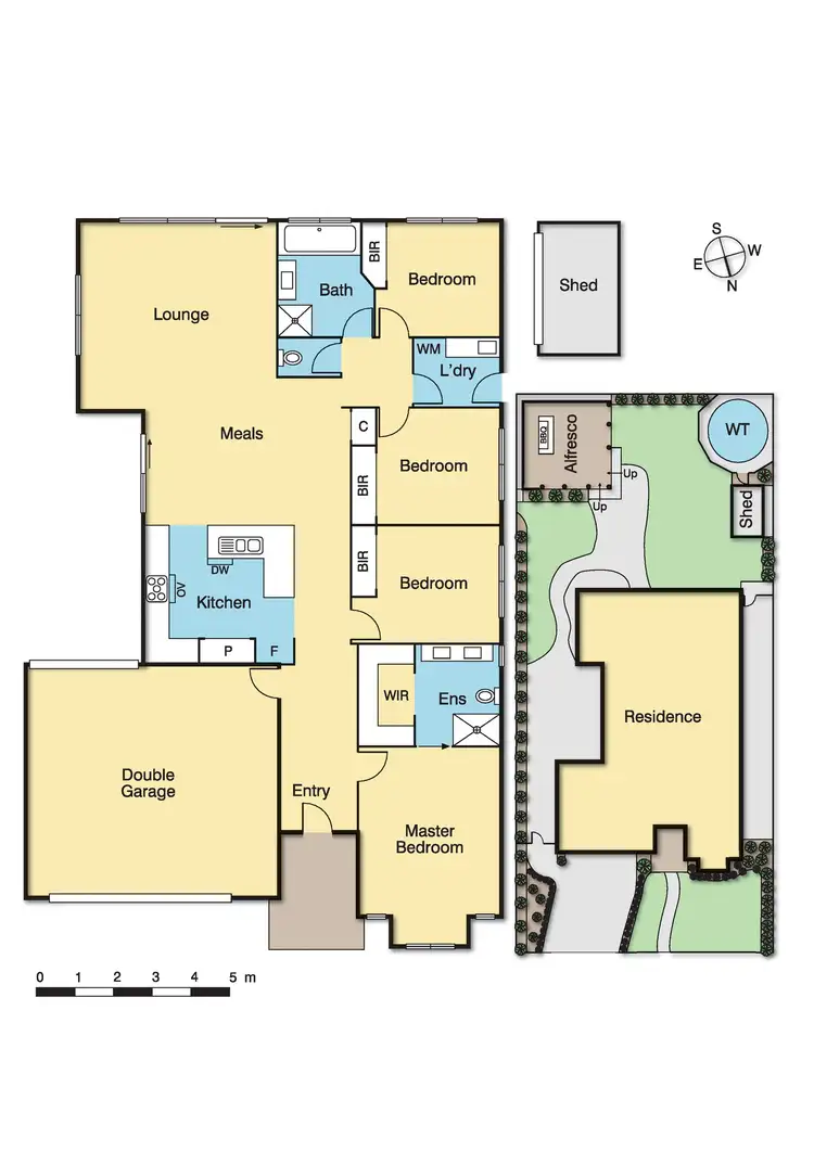 Floorplan of Homely house listing, 45 Dargo Crescent, Doreen VIC 3754