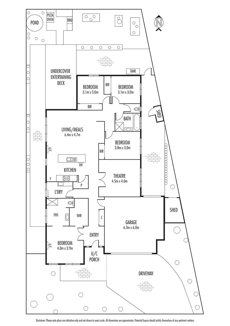 Floorplan of Homely house listing, 14 Wedderburn Avenue, Eynesbury VIC 3338