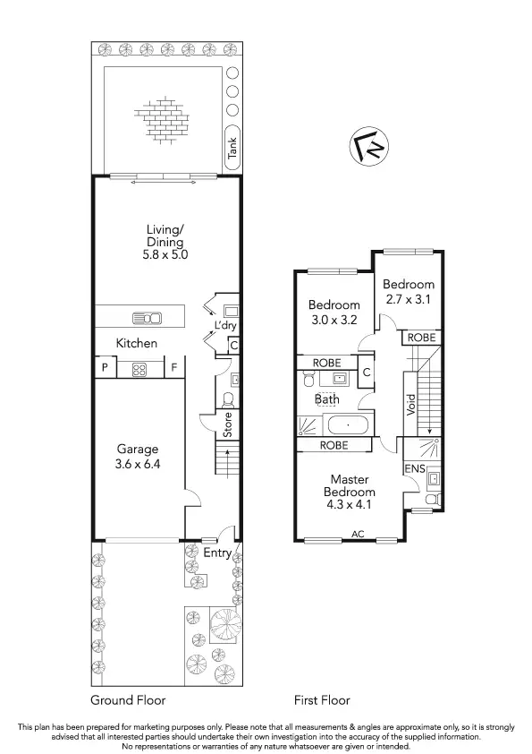 Floorplan of Homely house listing, 9 Grove Way, Wantirna South VIC 3152