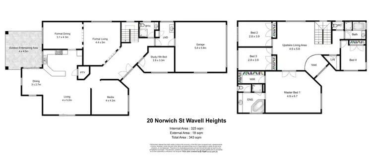 Floorplan of Homely house listing, 20 Norwich Street, Wavell Heights QLD 4012
