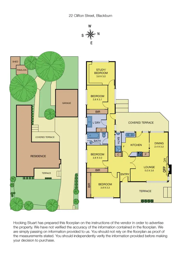 Floorplan of Homely house listing, 22 Clifton Street, Blackburn VIC 3130