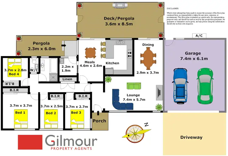 Floorplan of Homely house listing, 14 Warumbui Avenue, Baulkham Hills NSW 2153