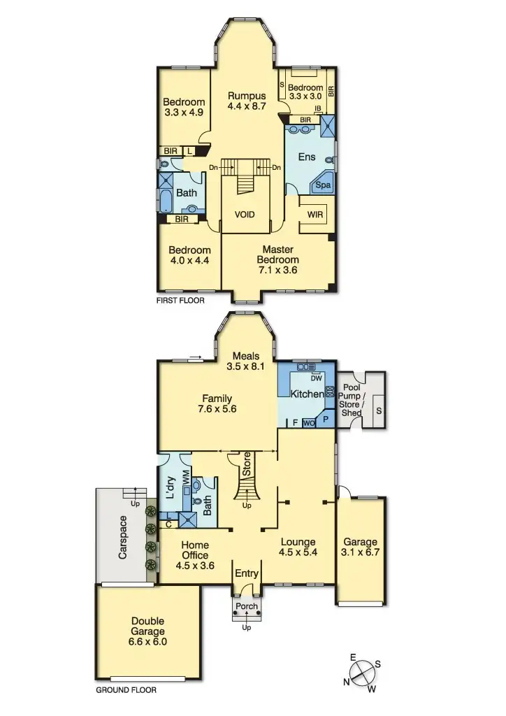 Floorplan of Homely house listing, 39 Coney Hurst Crescent, Mornington VIC 3931