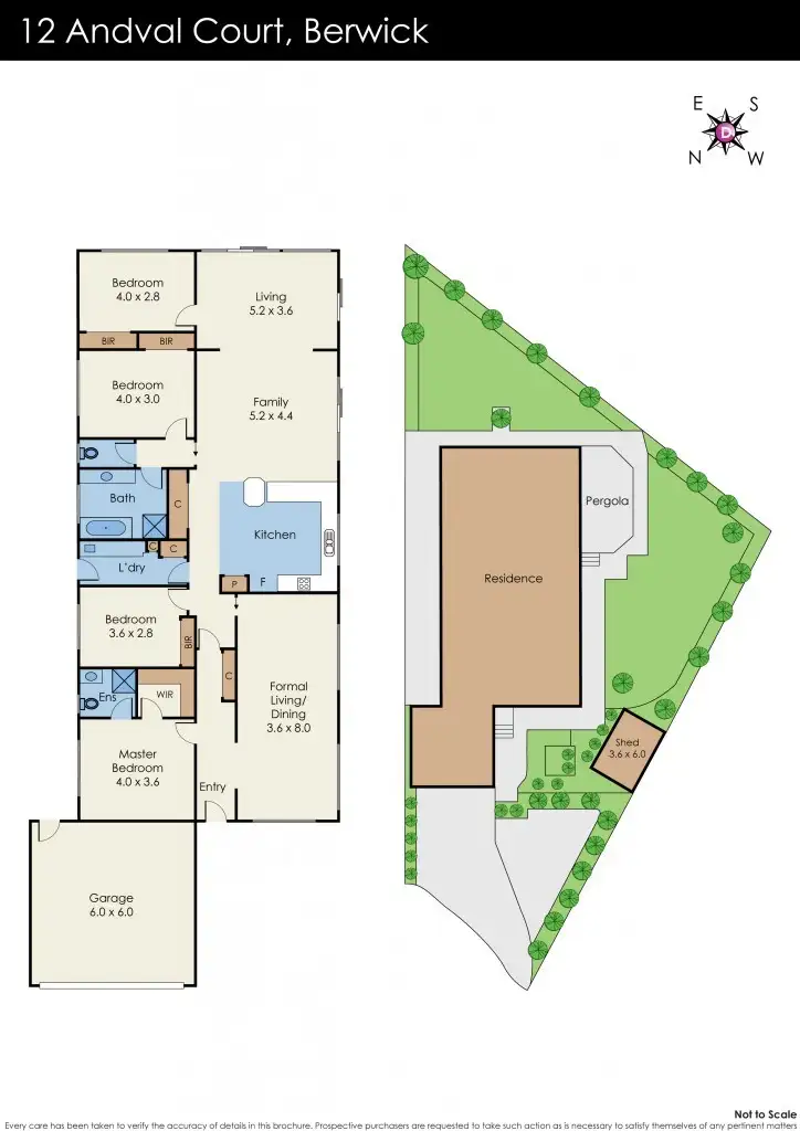 Floorplan of Homely house listing, 12 Andval Court, Berwick VIC 3806