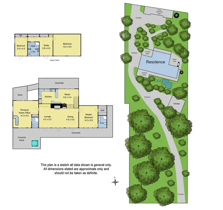 Floorplan of Homely house listing, 19 Floods Road, North Warrandyte VIC 3113