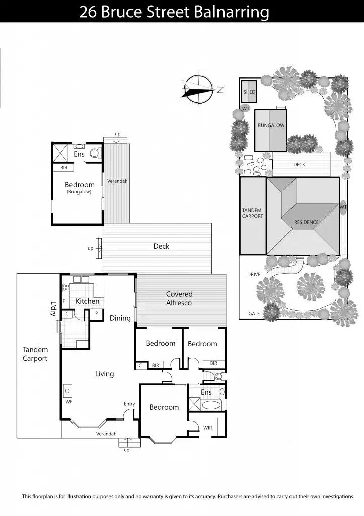 Floorplan of Homely house listing, 26 Bruce Street, Balnarring VIC 3926