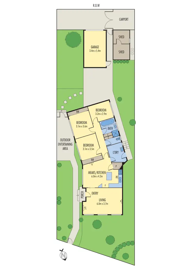 Floorplan of Homely house listing, 24 St Albans Road, East Geelong VIC 3219