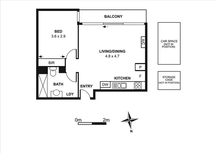 Floorplan of Homely apartment listing, G05/12 Trenerry Crescent, Abbotsford VIC 3067