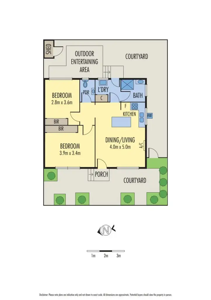 Floorplan of Homely unit listing, 5/47 Sladen Street, Hamlyn Heights VIC 3215