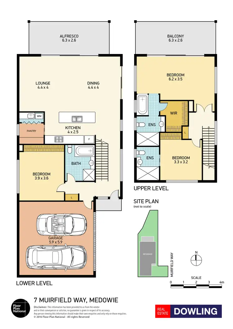 Floorplan of Homely house listing, 7 Muirfield Way, Medowie NSW 2318