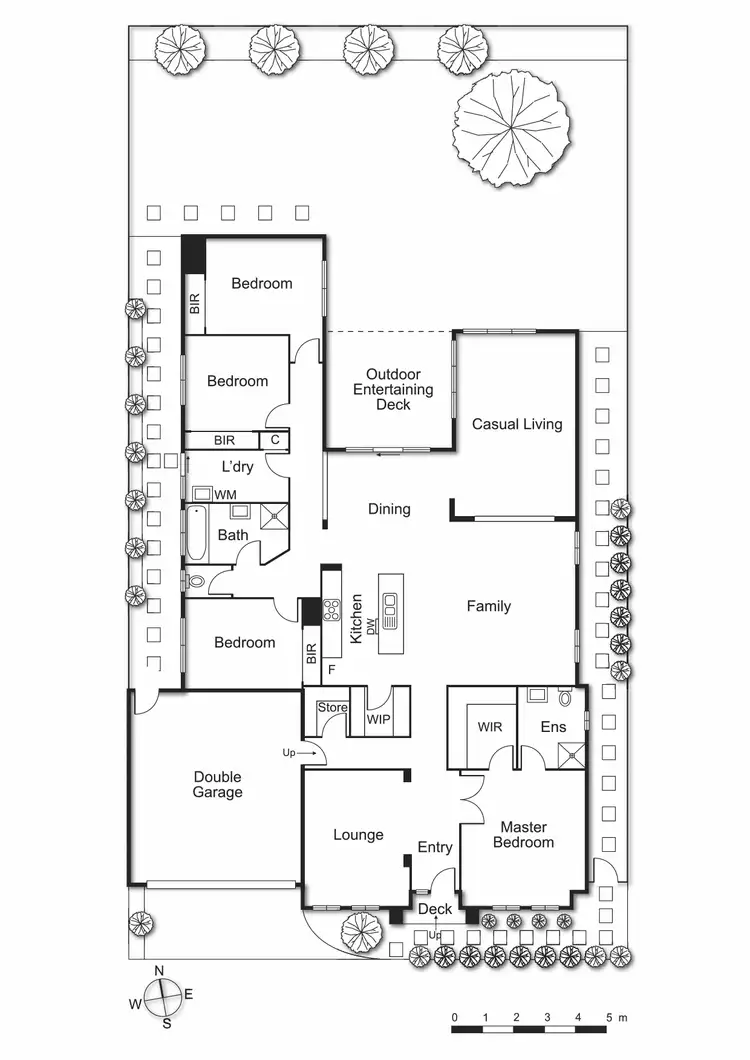 Floorplan of Homely townhouse listing, 2/23 Kingsley Parade, Carnegie VIC 3163