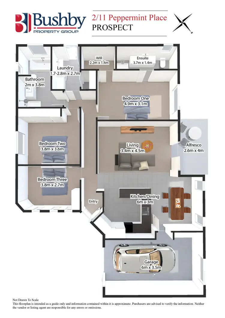 Floorplan of Homely house listing, 2/11 Peppermint Place, Prospect TAS 7250